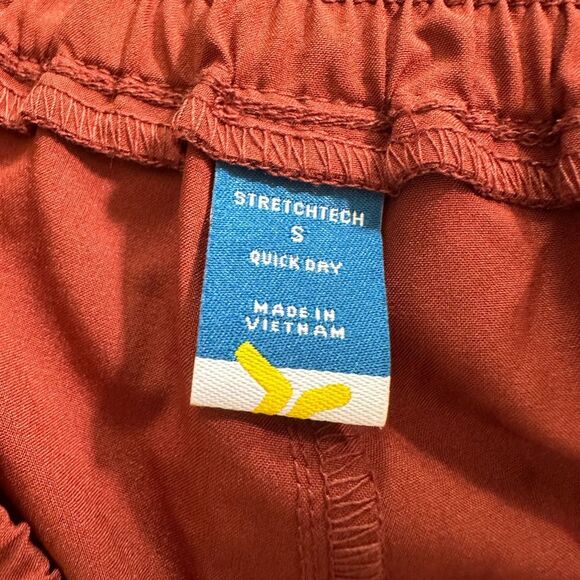 Old Navy Extra High-Waisted StretchTech Rust Cargo Jogger Gym Pants size Small - Picture 5 of 14